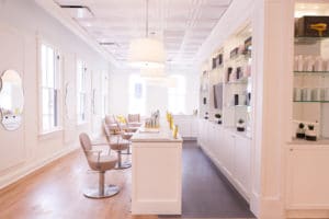 MBAchic 1,000 Followers on Instagram Giveaway Gift: Drybar location interior