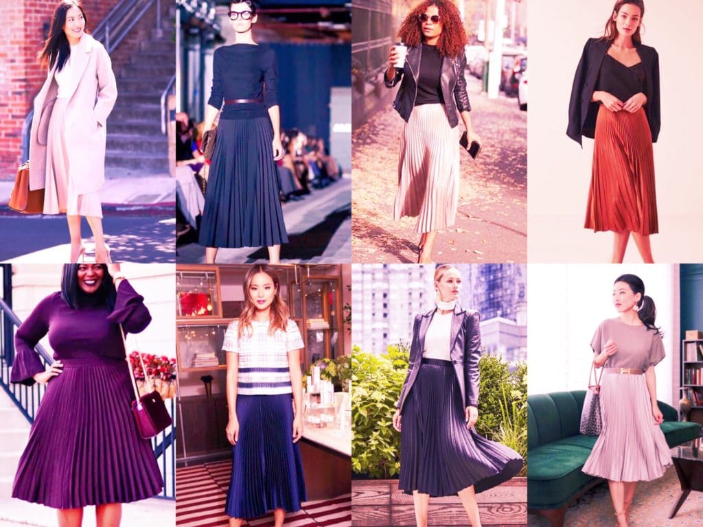 keep it MBAchic: styling the pleated skirt trend for the office