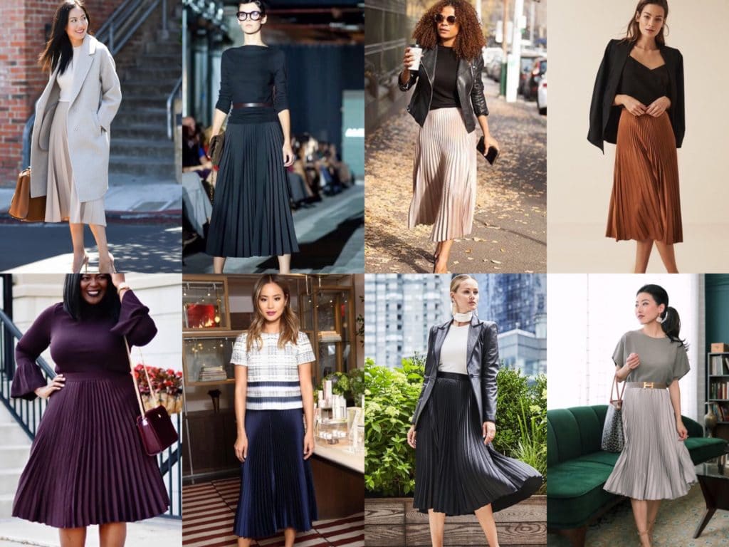 Keep it MBAchic styling the pleated skirt trend for the office MBAchic