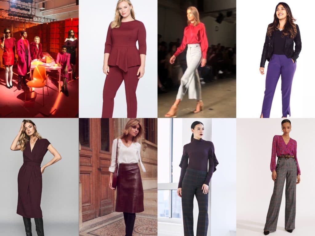 MBAchic plum and berry fall looks