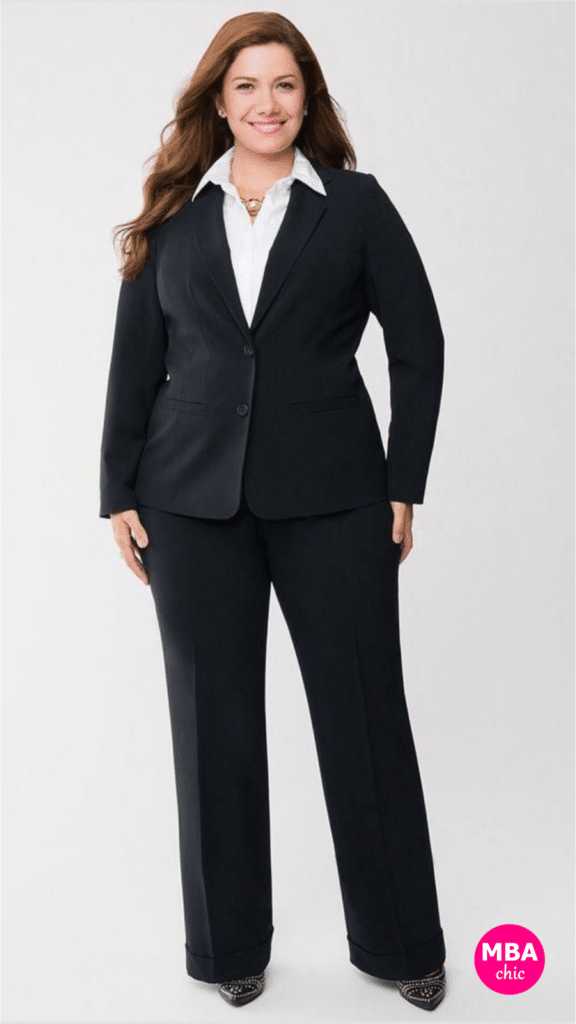 pant suit for MBA interview