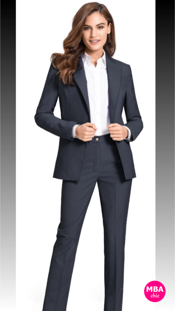 pant suit for MBA interview