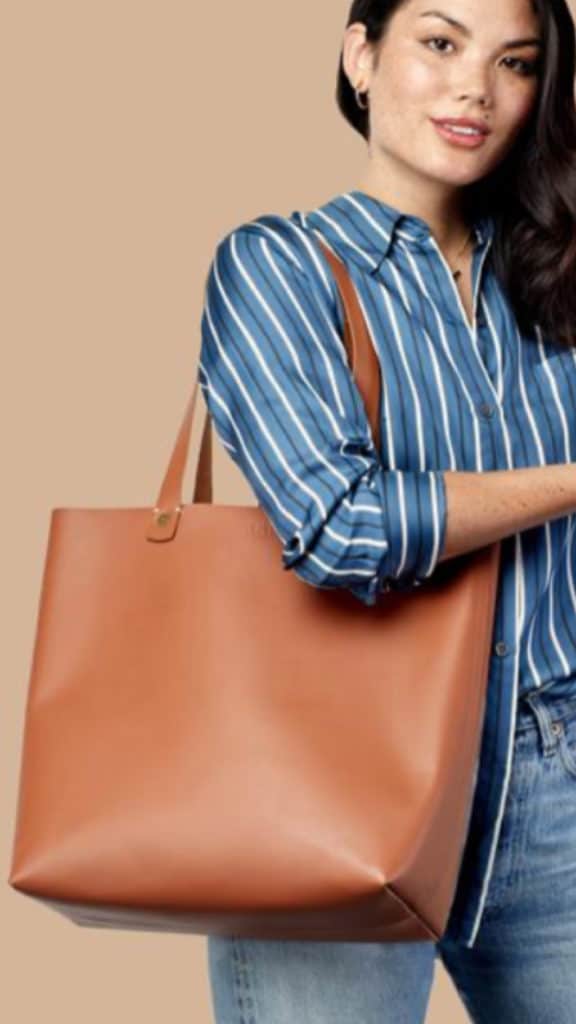 FEED Harriet Tote in Russet Lauren Bush Lauren