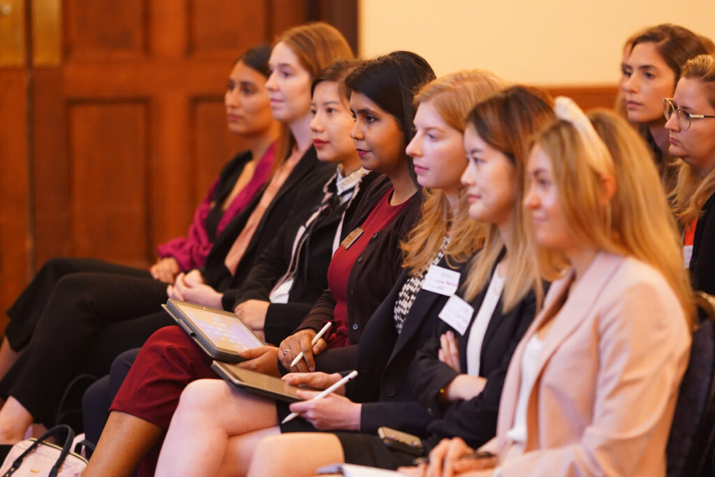 Wharton Women in Business attendees at Wharton Women's Summit