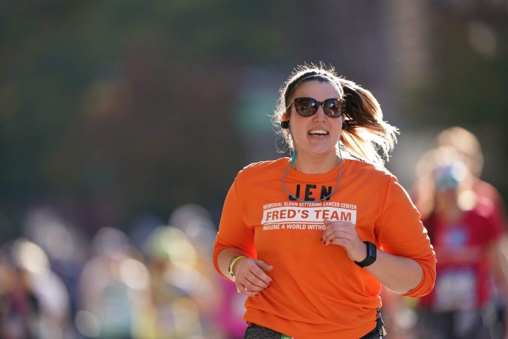 Jeneta Hot, NYC Marathon